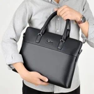Men Leather Shoulder Bag Business For Man Famous Brand Crossbody Messenger Computer Bag Male Lawyer Luxury Handbags Bolso Hombre
