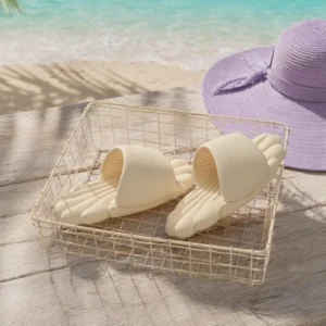 Women's Shell & Flower Petal Slippers