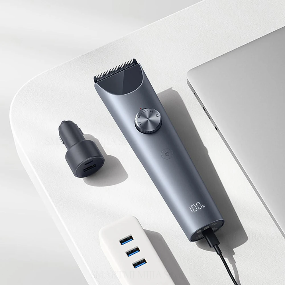 MIJIA Hair Clipper 2 Cutting Machine Trimmer Professional Clippers Titanium Alloy Blade Rechargeable Barber Shaver Cutter - Image 3
