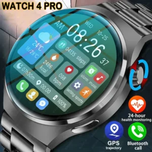 Watch 4 Pro Smartwatch – GPS, AMOLED, Heart Rate, Waterproof