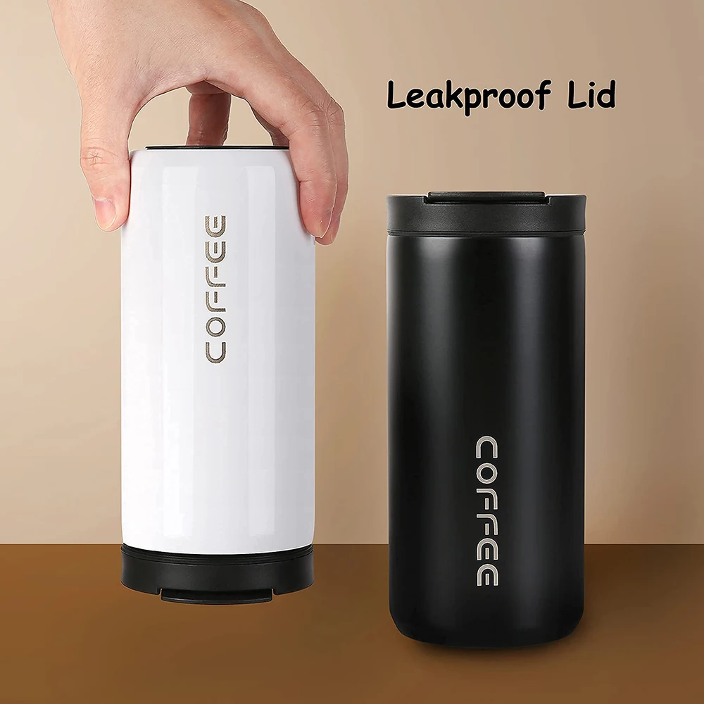 400ML Stainless Steel Coffee Thermos Bottle Thermal Mug Leakproof Car Vacuum Flasks Coffee Cup Travel Portable Insulated Bottles - Image 5