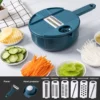 Multi-Function Manually Vegetable Cutter Grater Potato Radish Slicer and Shredder Kitchen Utensil Convenience Tools