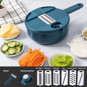 Multi-Function Manually Vegetable Cutter Grater Potato Radish Slicer and Shredder Kitchen Utensil Convenience Tools