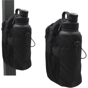 Magnetic Gym Bag Large Capacity Magnetic Carrier Bag With Phone Pocket Portable Gym Water Bottle Pouch Gym Accessories Organizer