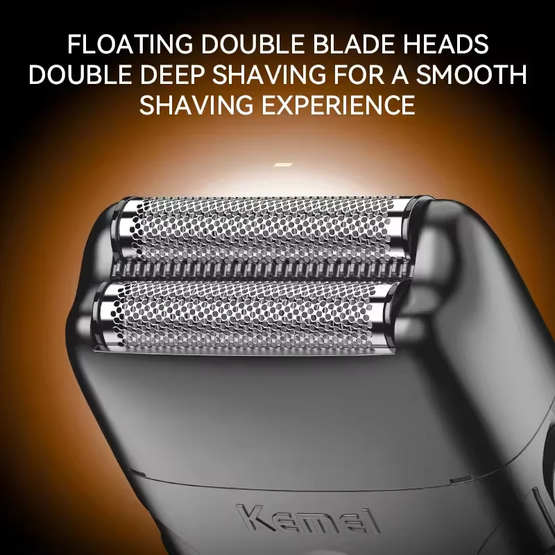 Kemei KM-1858 9000RPM 10W Hair Clipper,KM-264 Rechargeable Electric Trimmer,Original KM-T95 Shaver For Men Barber Clippers Kit - Image 6