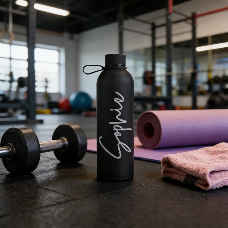 Custom Logo Thermos Vacuum Flask Stainless Steel Portable Thermos Bottle Outdoor Sports Water Bottle Travel Mug Holiday Gifts - Image 2