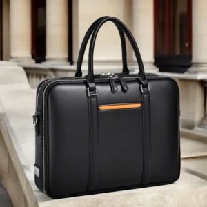 2026 New Luxury Cow Genuine Leather Business Men's Briefcase Male Shoulder Bag Men Messenger Laptop Computer Designer Bag