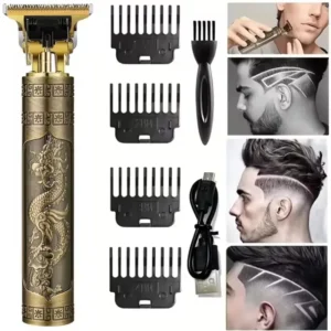 Electric Hair Clipper for Men 0mm Precision Beard Shaver Body Hair Trimmer Barber Machine Haircut Repair Tool