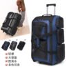 Direct sale multifunctional convenient trolley travel bag, extra-large capacity long-distance luggage bag for men and women, student luggage bag