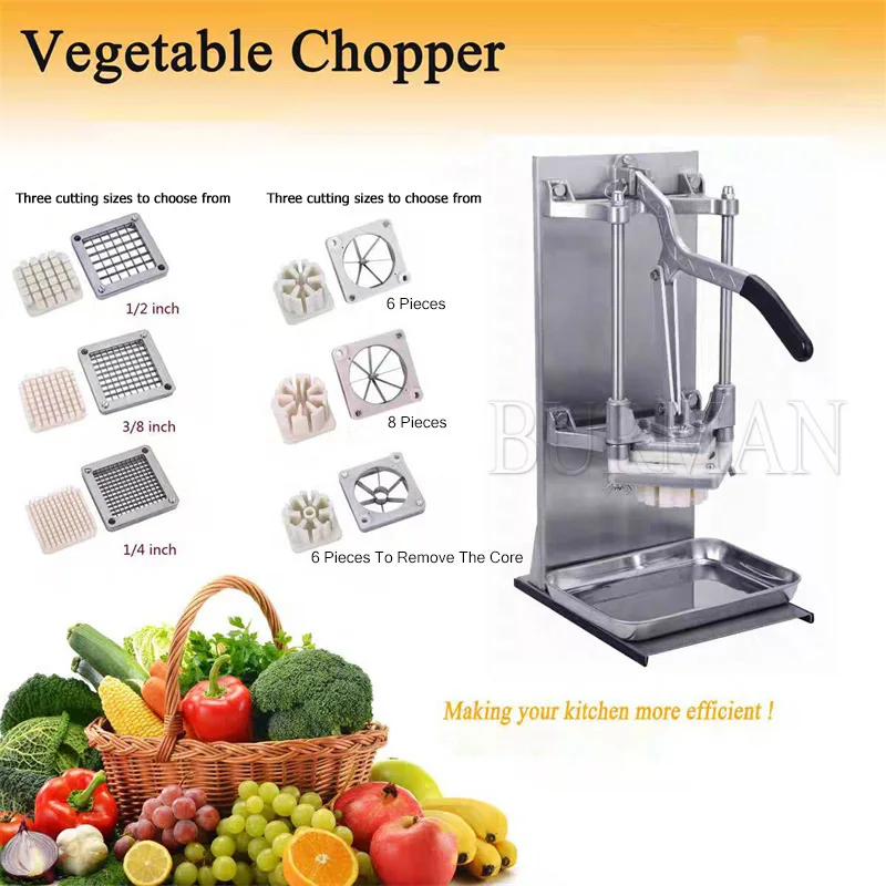 Hot Sell Manual French Cutter Machine Potato Slicer Vegetable Chopper Fruit Dicer - Image 4