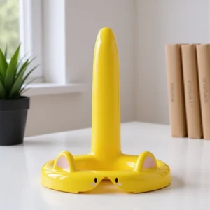 Cat Shaped Phone Holder for Smartphone and Tablet Multi Angle Desktop Stand Portable ABS Material Mobile Stand for Bedside