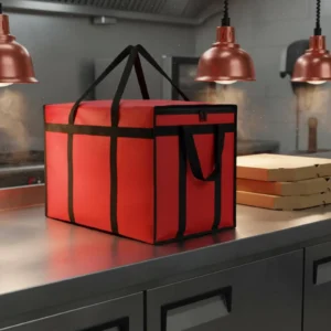 Pie Delivery Bag Warm and Cold Use Insulated Food Delivery Bag Large Thermal Tote Waterproof Thickened Material for Camping