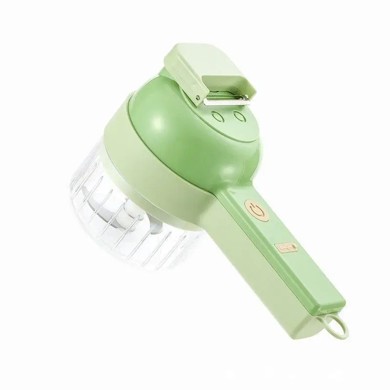 4in1 onion chili meat masher kitchen tools hand-held electric vegetable chopper slicer mini food chopper kitchen garlic grinder - Image 5