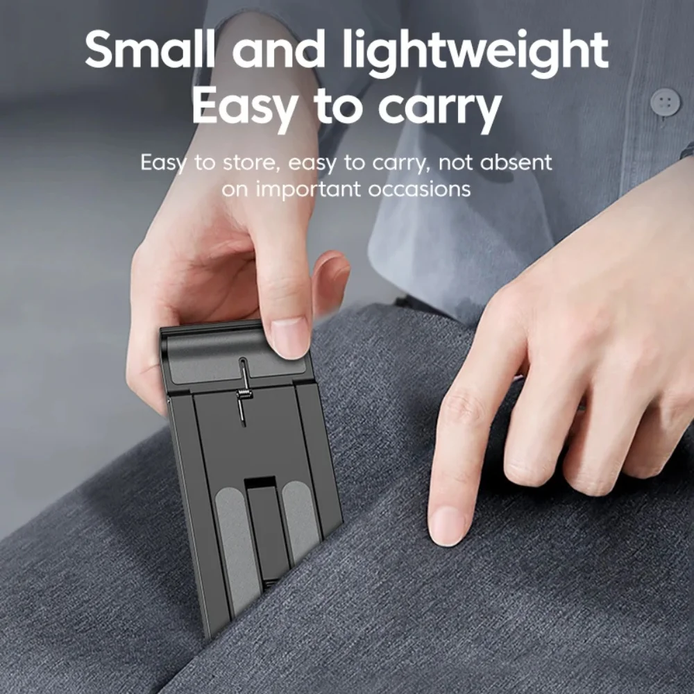 Portable Mobile Phone Stand Foldable Mobile Phone Stand for iPad iPhone Samsung S23 Scalable Mobile Phone Holder Desktop Bracket - Image 2
