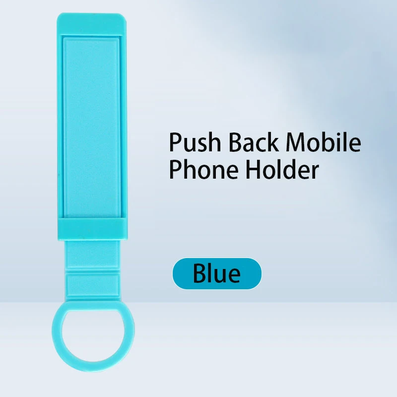 New Wrist Band Cell Phone Stand Finger Grip Mobile Phone Holder Push Back Sticked Socket Bracket For Xiaomi Samsung IPhone - Image 5