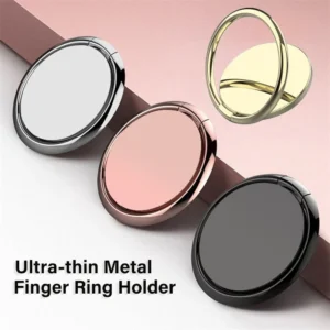 Mobile Phone Finger Ring Holder Smart Phone Stand 360° Rotating Finger Stand Holder Accessories For iPhone Samsung Xiaomi Realme