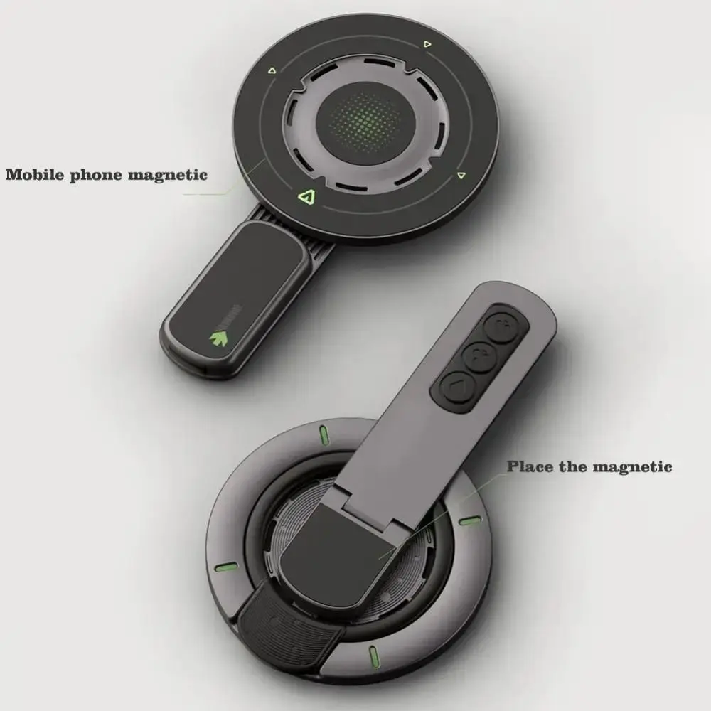 Double-sided Magnetic Phone Holder 360° Rotatable Multi-angle Cell Phone Bracket Adjustable Ultra-thin Mobile Phone Stand - Image 2
