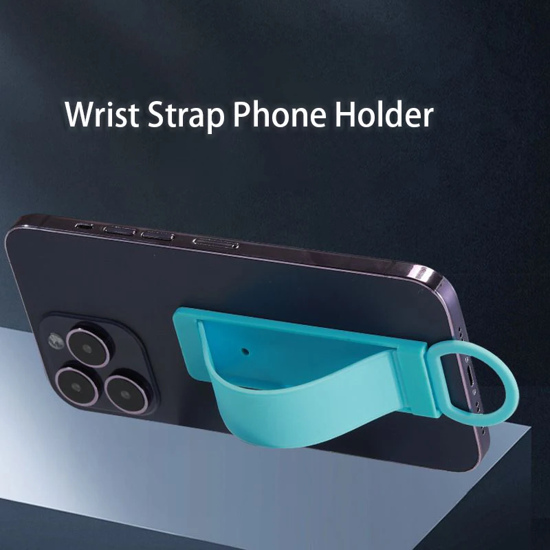 New Wrist Band Cell Phone Stand Finger Grip Mobile Phone Holder Push Back Sticked Socket Bracket For Xiaomi Samsung IPhone - Image 3