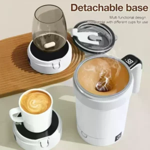 Smart Temperature Control Stirring Cup - Portable Auto-Mix for Coffee, Protein Shakes & Drinks