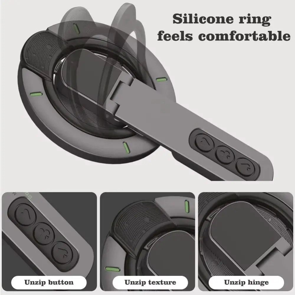 Double-sided Magnetic Phone Holder 360° Rotatable Multi-angle Cell Phone Bracket Adjustable Ultra-thin Mobile Phone Stand - Image 5