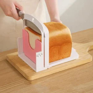 Foldable Toast Bread Slicer Stand Baking DIY Toast Loaf Slicing Machine Tool Homemade Bread Bread Cutting Guide Tool