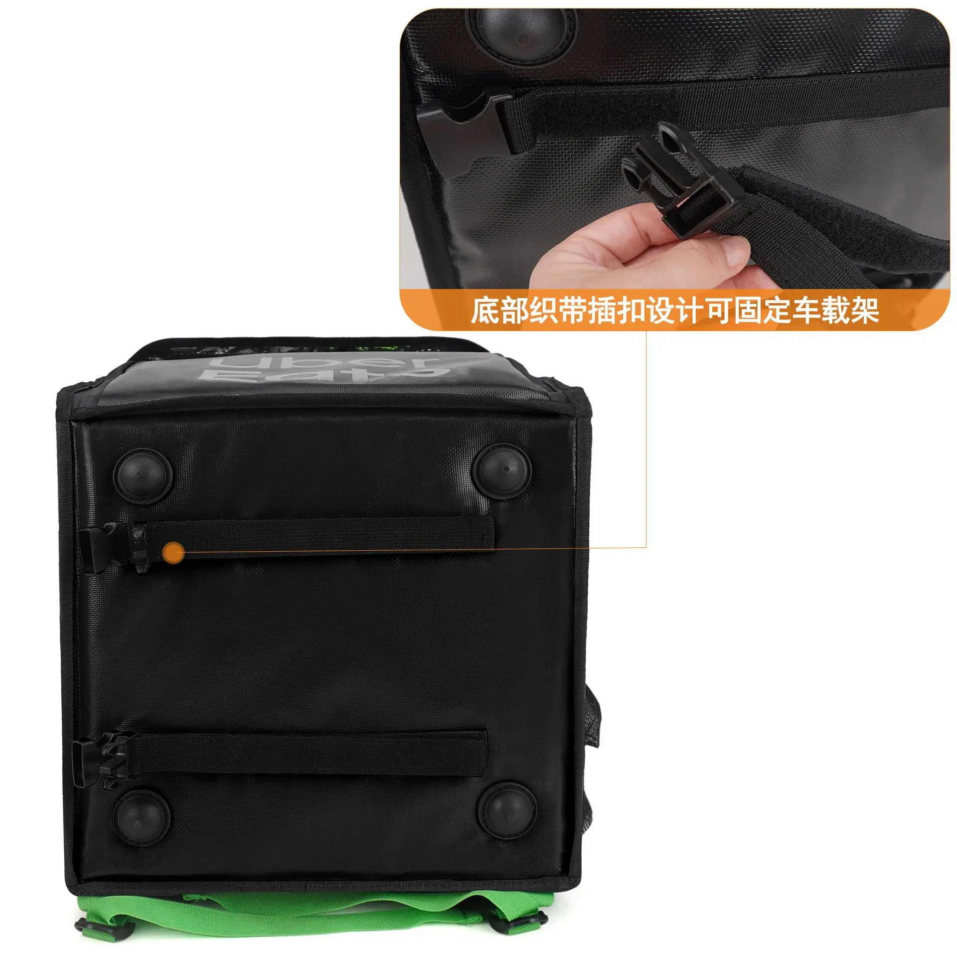 Insulated Pizza Delivery Bag – Multi-Compartment, Waterproof Commercial Carrier - Image 2