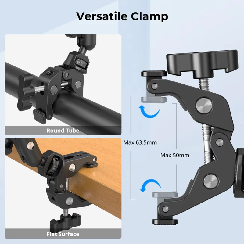 Adjustable Magic Arm with Crab Clamp Mount - Image 5