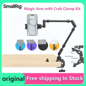 Adjustable Magic Arm with Crab Clamp Mount