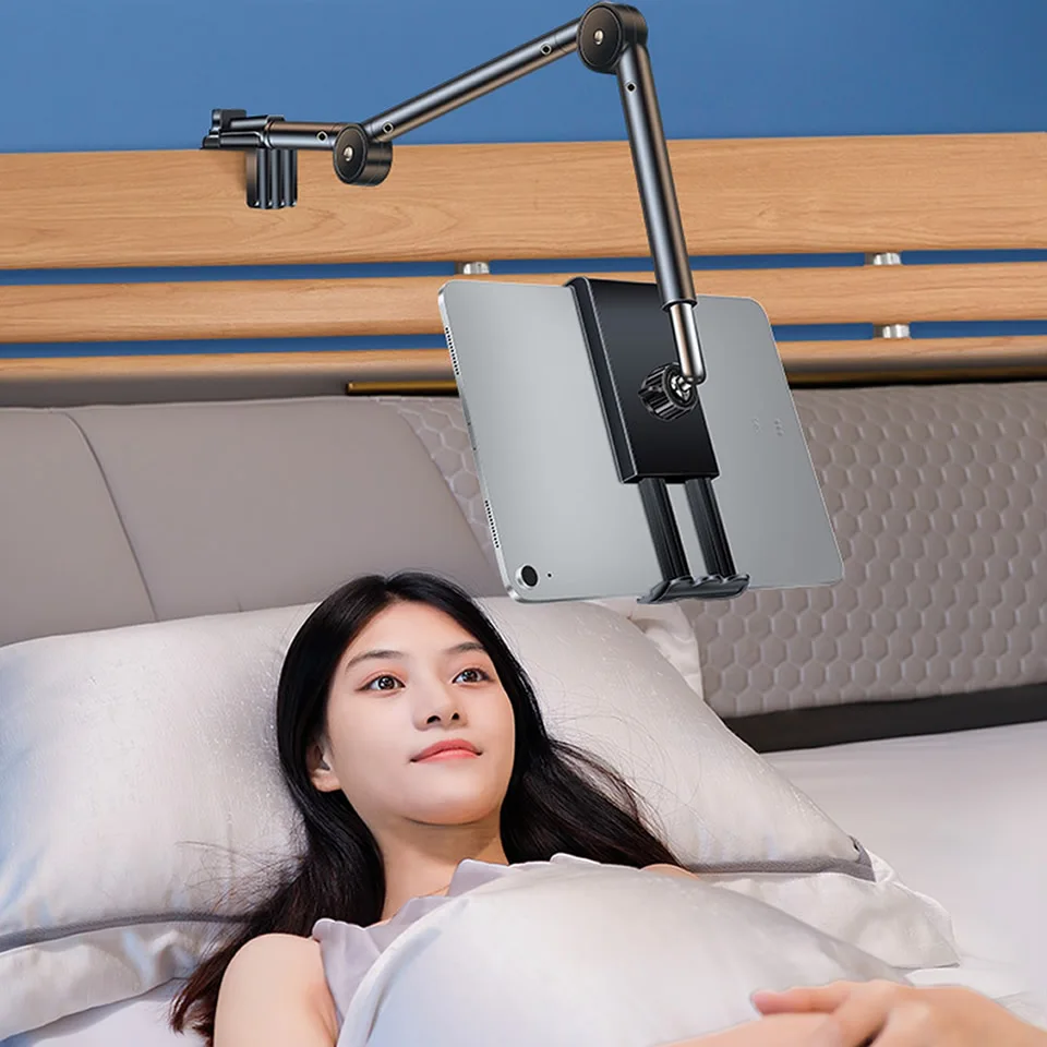 360° Adjustable Long Arm Tablet & Phone Holder - Image 2